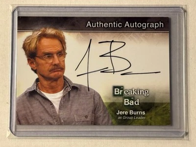 2014 Cryptozoic Breaking Bad Jere Burns On Card Autograph "Group Leader" A11 - Image 1 of 2