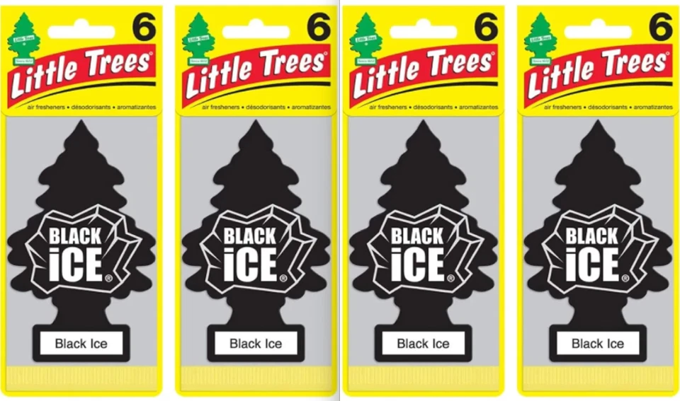 Little Trees Black Ice Air Freshener- 24 Pack - Image 1 of 1