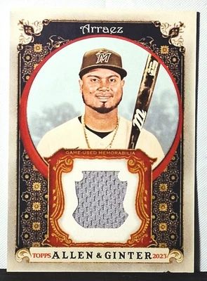 Luis Arraez 2023 Allen & Ginter #AGRB-LA Relic Card - Image 1 of 2