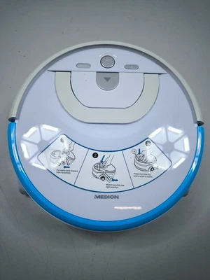 Medion MD 10406 Robot Vacuum Cleaner Not Working No Charger - Image 1 of 4