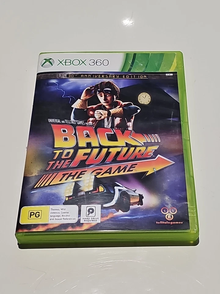 Back To The Future The Game Xbox 360 Game (2015) PAL • 30th Anniversary Edition - Image 1 of 4