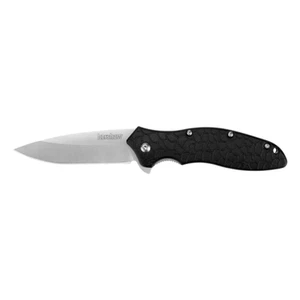 Kershaw Knife Oso Sweet 1830 Liner Lock Black GFN 8Cr13MoV Steel Pocket Knives - Imagen 1 de 3