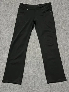 Pantalones clásicos Athleta Bettona para mujer pequeños negros elásticos pierna recta - Imagen 1 de 11