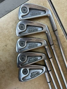 Wilson 1200LT Irons Vintage  Right-Handed, Steel Shaft - Picture 1 of 5