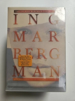 THE INGMAR BERGMAN COLLECTION DVD BOXSET **NEW** Sealed 5 Movies Persona Shame - Image 1 of 4