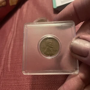 1954 D Wheat Penny, L on rim. - Picture 1 of 6