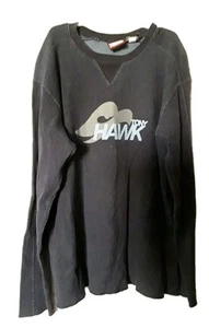 Hawk Thermal Shirt Boys Size XL 18/20 Blue Long Sleeve - Picture 1 of 4
