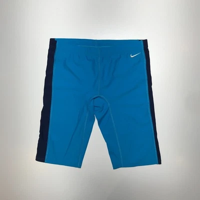 Pantalones Cortos de Motociclista Nike Para Mujer Talla Mediana Ciclismo Ligero Rendimiento Azul Swoosh Foto 1 de 4