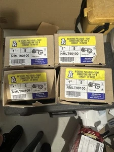 Arlington NMLT90100 1" 90 Grad NM flüssigkeitsdichte Anschlüsse - Box von 5 - Bild 1 von 3