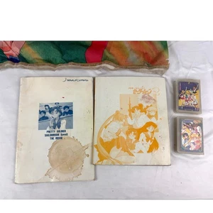 Vintage Lot of 5 Sailor Moon FAN BOOK Playing Cards Flag Japan 1st EDITION 1990s - Bild 1 von 23