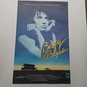 BETTY BLUE (37°2 LE MATIN) Rare Rolled 1986 Original US VIDEO POSTER 36x23,3 - Bild 1 von 9