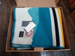Pendleton Glacier Park Robe Decke Crown Of The Continent 64x80 USA - Bild 1 von 3