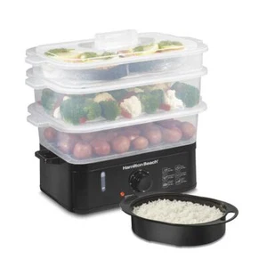 3-Tier Electric Food Steamer - Picture 1 of 7