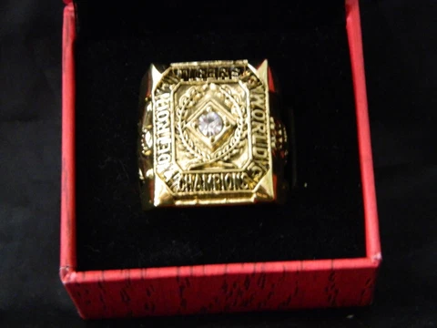 REPLICA WORLD SERIES RING WORLD CHAMPIONS DETROIT TIGERS LOOK Cover