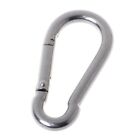 D Gate Small Keychain Carabiner Clip Outdoor Camping Mini Lock Snap Hook