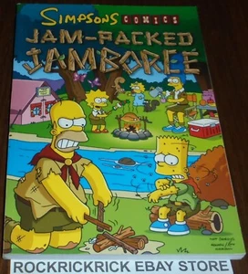 SIMPSONS COMICS JAM-PACKED JAMBOREE (174 PAGES) 2010 BONGO COMICS GROUP - Picture 1 of 2