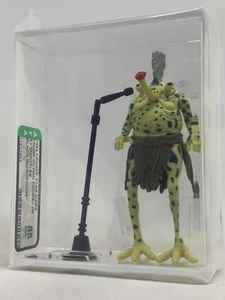 Kenner Star Wars Sy Snootles microfono nero HK AFA 85 sciolto vintage CAS - Foto 1 di 1