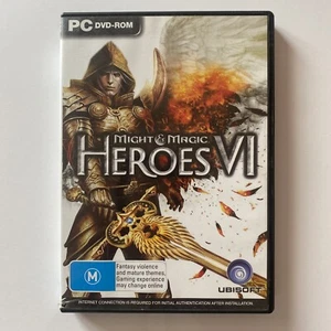 Might & Magic Heroes 6 (2011) PC CD ROM Computer Video Game, Fantasy, Action RPG - Picture 1 of 6