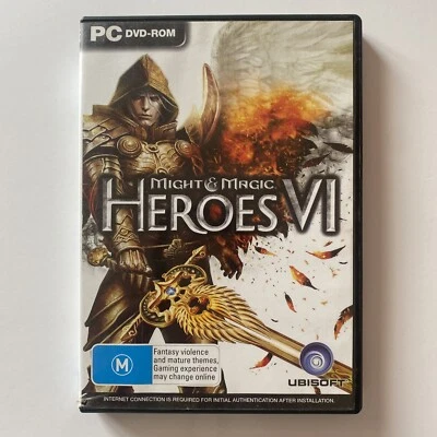 Might & Magic Heroes 6 (2011) PC CD ROM Computer Video Game, Fantasy, Action RPG - Image 1 of 4