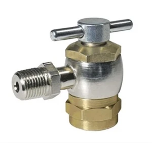 Conector de válvula Schrader de alta presión Amflo 556 1/8 NPT macho - Imagen 1 de 3