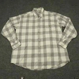 Cinch Shirt Mens Extra Large Western 100% Cotton Long Sleeve Button Up Cowboy - Picture 1 of 10