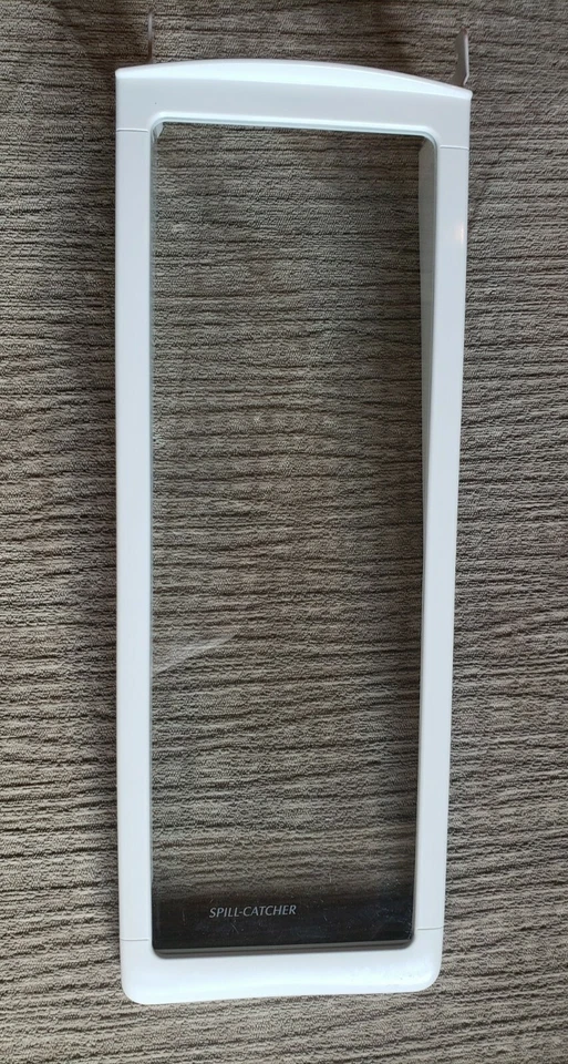 Estante delgado de vidrio para refrigerador Maytag con marco y soportes 128855 Foto 1 de 4