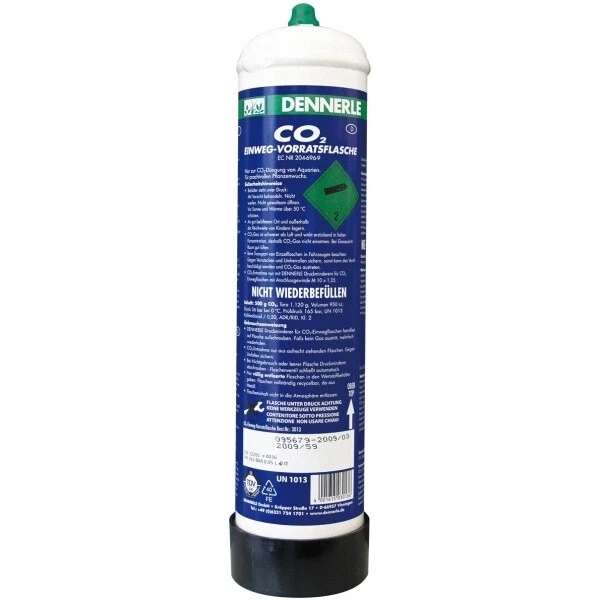 Dennerle CO2 Vorratsflasche EINWEG - 500 g