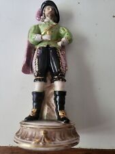 Vintage Renaissance Man Ceramic Figurine - Made In Japan - 12” Tall