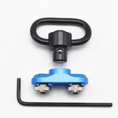 1.25inch Mlok QD Sling Swivel Quick Release Stud Mount Picatinny Rail Adapter - Image 1 of 4