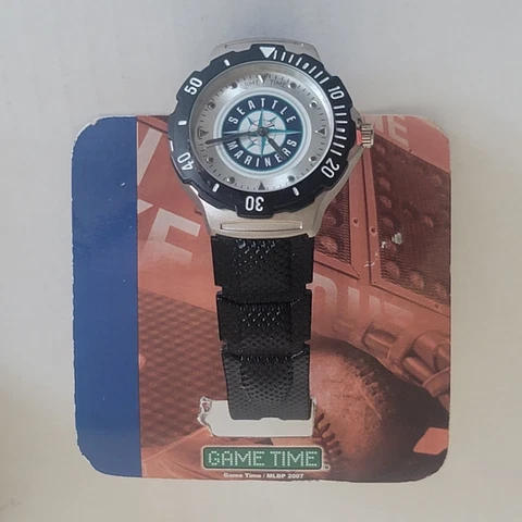 Seattle Mariners Watch Gametime Agent Series Major League Baseball Plastic Band Cover
