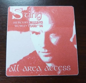 Sting - Mercury Falling - World Tour 1996 - VIP - All Area Access Pass - Bild 1 von 1