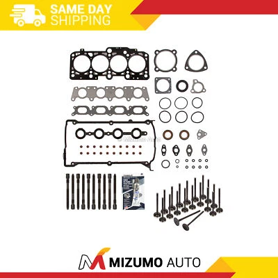 Head Gasket Set Intake Exhaust Valves Fit 00-06 Audi Volkswagen Turbo 1.8L 20V - Image 1 of 4