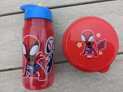 Spidey and His Amazing Friends Snack Kit. Water Bottle and Snack Container - Изображение 1 из 4