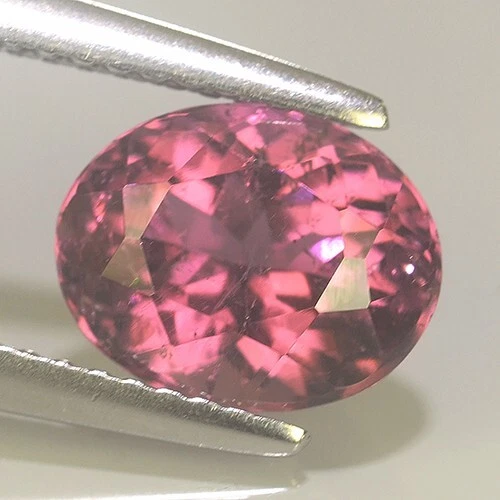 ***2.33Cts NATURAL RHODOLITE PURPLE GARNET 9.1*7.2*5.5MM OVAL-REF VIDEO*** - Image 1 of 1
