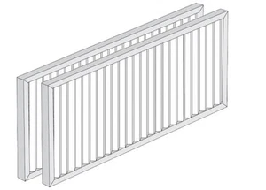 Filtro grueso G3 juego de filtros para Westaflex WAC 300/400 y reco VAIR VAR 275/350 - Imagen 1 de 4