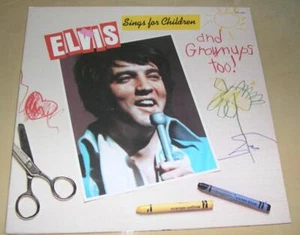 ELVIS PRESLEY - Elvis Sings for Children and Grownups Too (LP, 1978) VG/VG+ - Foto 1 di 1