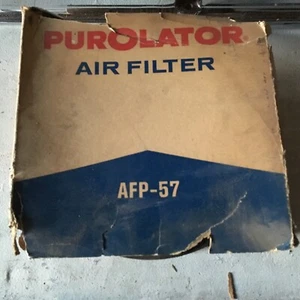 Vintage Purolator AFP-57 Air Filter NOS in original Box - Bild 1 von 4