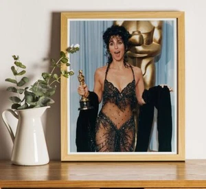 Ganador del Oscar Cher: foto profesional 10"x8" - Imagen 1 de 2