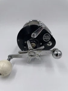 Vintage Sears Fishing Levelwind Reel #6 4379 - Picture 1 of 3