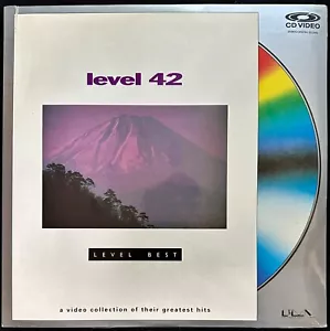Level 42 Level Best Collection of Their Greatest Hits Laser Disc Laserdisc NEW! - Picture 1 of 2