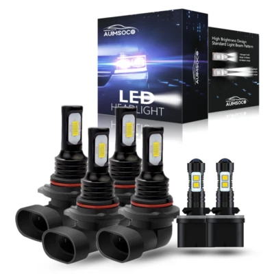 Faros LED + luz antiniebla para Buick Rendezvous 2002 2003 2004 2005 2006 2007 Foto 1 de 4