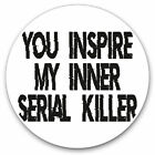 2 x Vinyl Stickers 7.5cm - Funny Sarcasm Quotes Art Cool Gift #13236