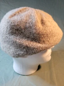 vintage double layer knit wool blend newsboy hat - Picture 1 of 2