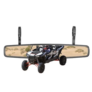 Espejo retrovisor central ancho para jaula ancha trasera Polaris Ranger Kawasaki Teryx de 1,75 - Imagen 1 de 12