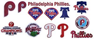 Philadelphia Phillies Baseball ⚾️ Sport Patches Logos Iron,Sewing on Fabrics