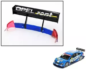 NEU Scalextric W9187 Heckspoiler & Leuchten Opel V8 Vectra DTM C2592 OPC - Bild 1 von 2
