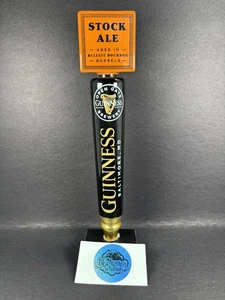 Guinness Stock Ale Bullet Bourbon Fass gereift Stout Fassbier Zapfhahn Griff - Bild 1 von 14