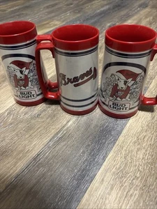 Tazze birra termiche vintage 1987 "SPUDS MACKENZIE" ATLANTA BRAVES BUD LIGHT (3) - Foto 1 di 14