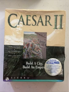 Caesar II Build a City Build an Empire Windows PC Computerspiel 1995 - NEU - Bild 1 von 4