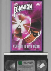 Paramount Großcover  Billy Zane   DAS PHANTOM  Vernichte das Böse!   VHS Rarität - Imagen 1 de 2